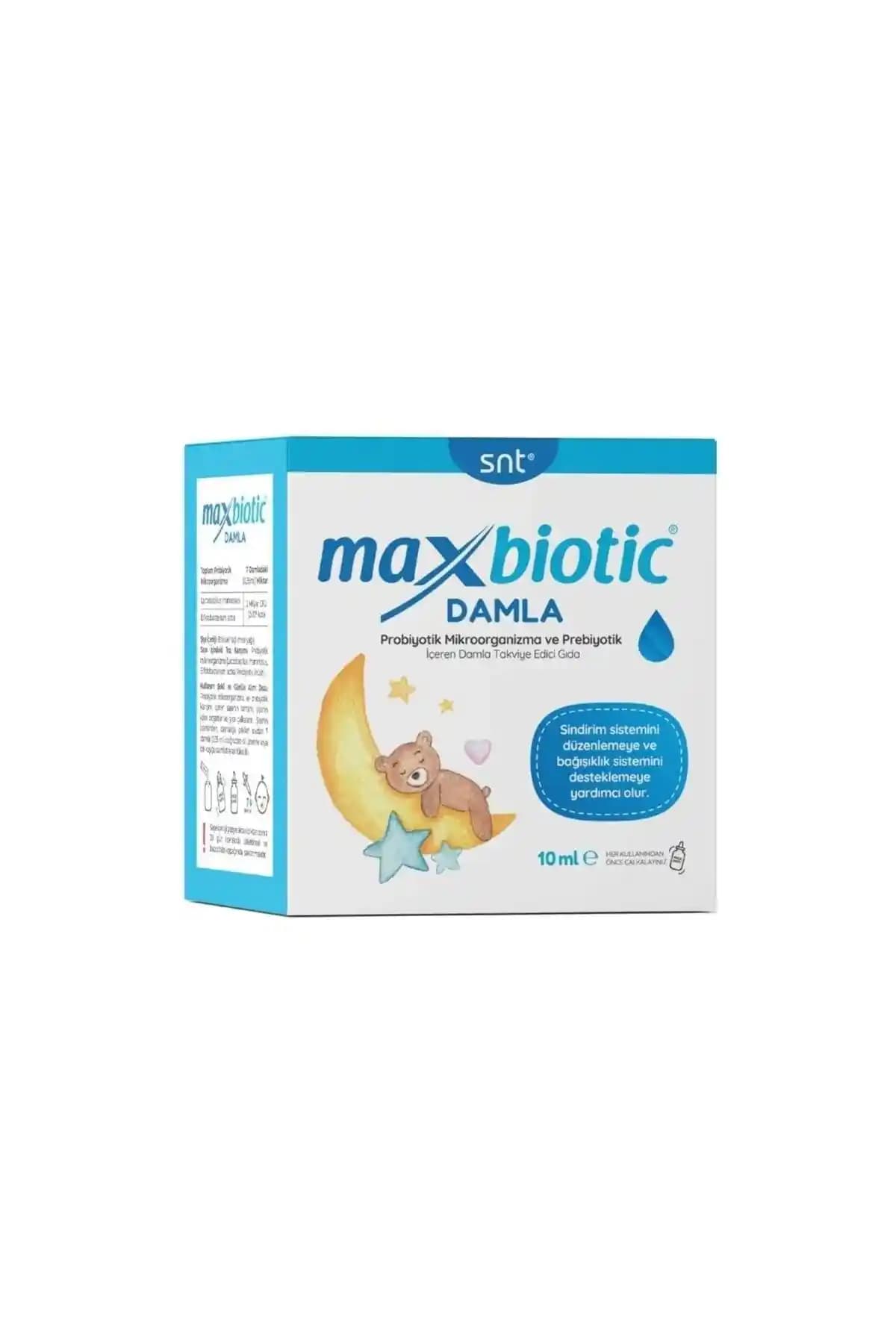 Maxbiotic Damla ile Sindirim Sistemini Destekleyen Güvenilir Gıda Takviyesi