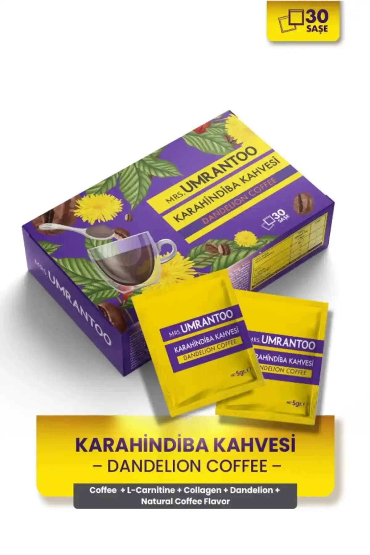 Mrs. Umrantoo Karahindiba Kahvesi: Doğal ve Pratik Bitkisel Sağlık Destekçisi