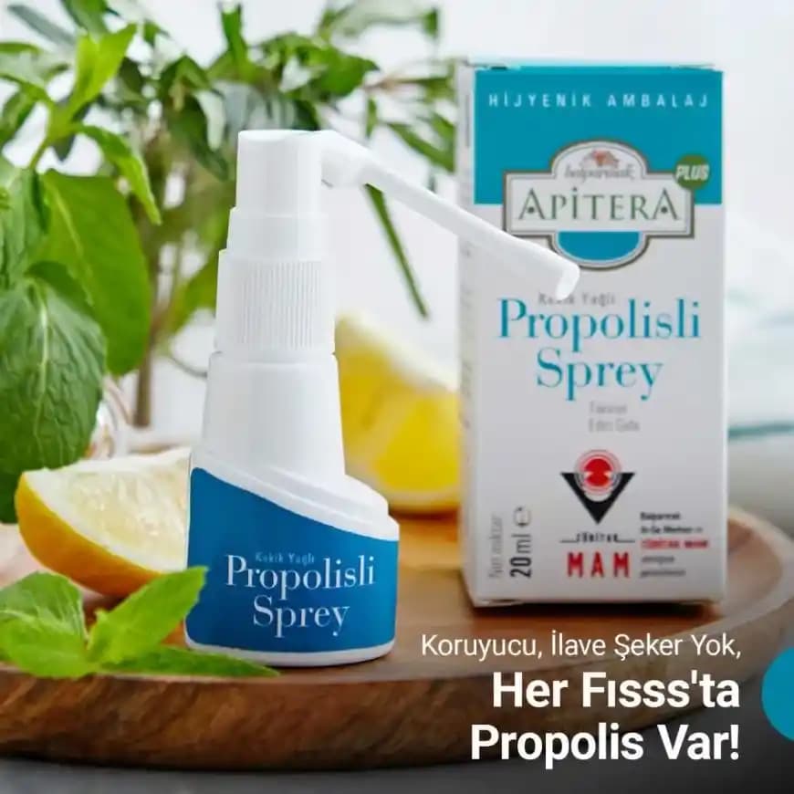 Propolisli Spreyler: Doğal ve Güvenilir Boğaz ve Ağız Sağlığı Destekçisi Ürünler