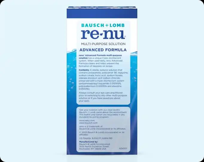 Renu Advanced Multi Plus ile Kontakt Lens Bakımında Yeni Dönem ve Uzun Süreli Konfor