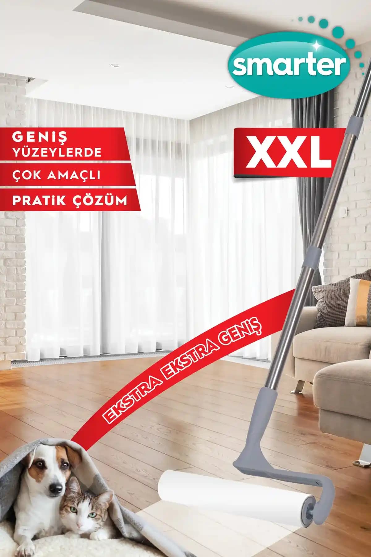Smarter Tüy Toplayıcı Rulo: Ev Temizliğinde Yenilikçi ve Etkili Çözüm