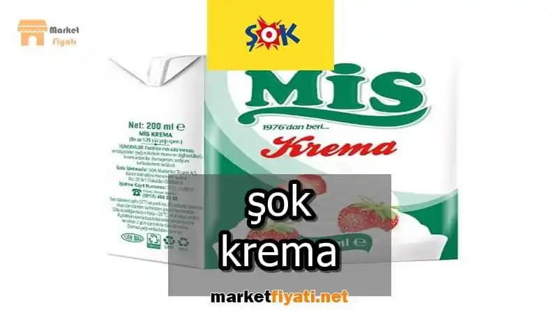 Şok Market'te Krema Fiyatları ve Fiyat Belirleyici Faktörler Analizi