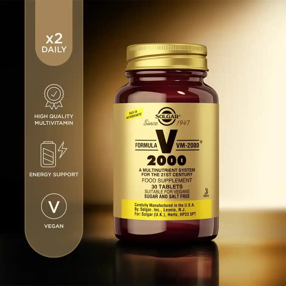 Solgar V2000 Multivitamin Takviyesi: Sağlıklı Yaşam İçin Güvenilir Bir Seçenek