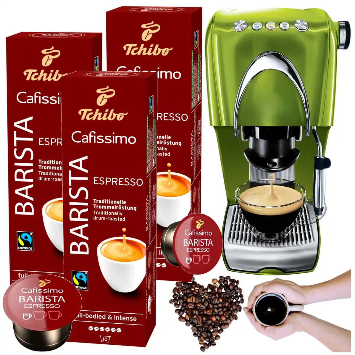 Tchibo Cafissimo Barista Espresso: Evde Kaliteli ve Pratik Kahve Deneyimi Sunan Makine