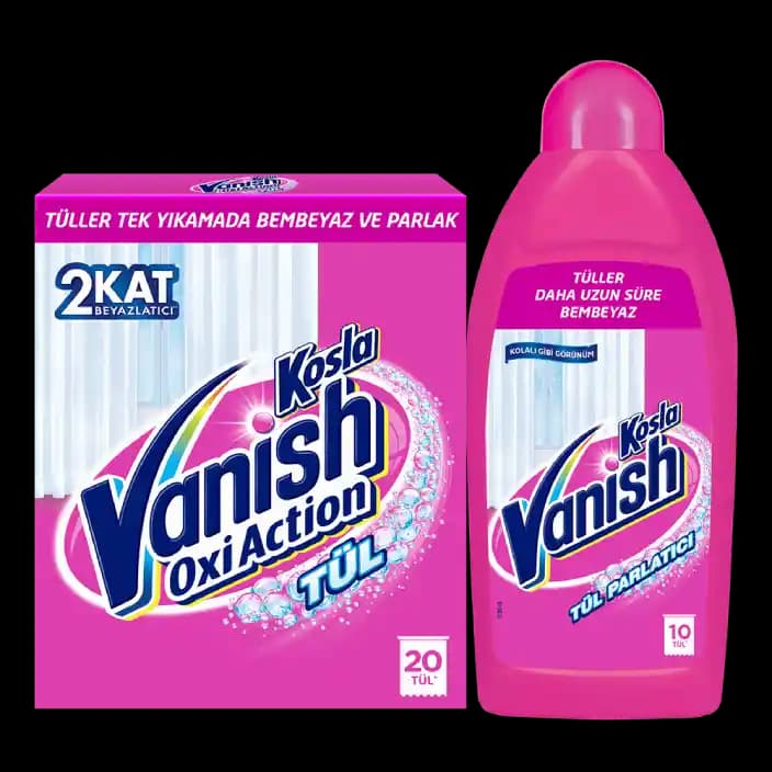 Vanish perde ürünleri ile perdelerin temizliği ve bakımı için etkili çözümler