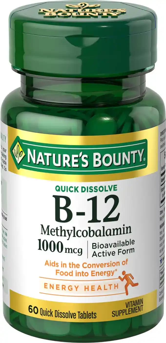 Vitamin B12 Methylcobalamin 1000mcg: Sinir Sağlığı ve Enerji İçin Etkili Takviye Seçenekleri