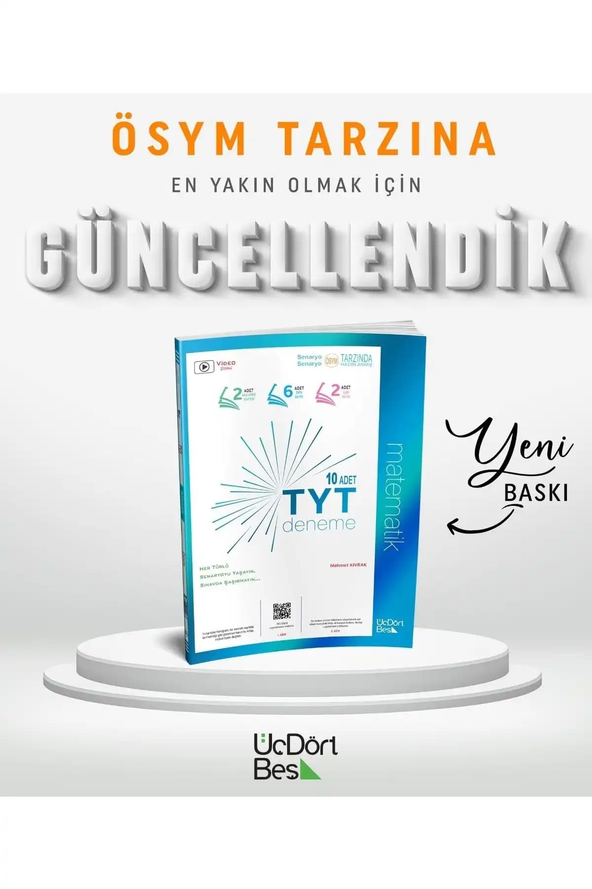 2024 AYT ve TYT Matematik Kaynakları Karşılaştırması: 3D Yayınları ve Üç Dört Beş Yayıncılık 2