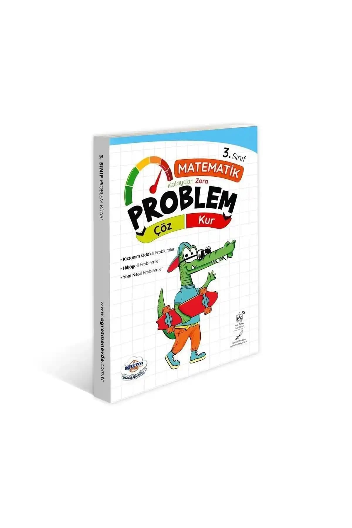 3. Sınıf Matematik Problem Kitapları Karşılaştırması Öğretmen Evde ve Üçgen Yayıncılık
