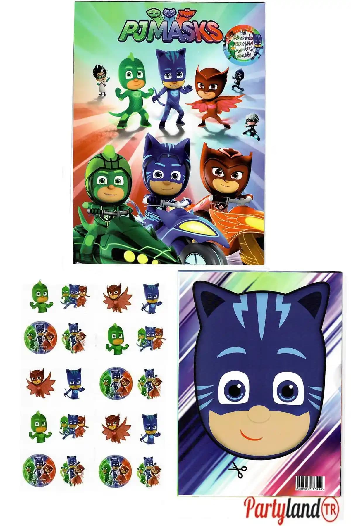 Çocuklar İçin En İyi Boyama Kitapları Karşılaştırması: PJ Maskeler ve Sonic