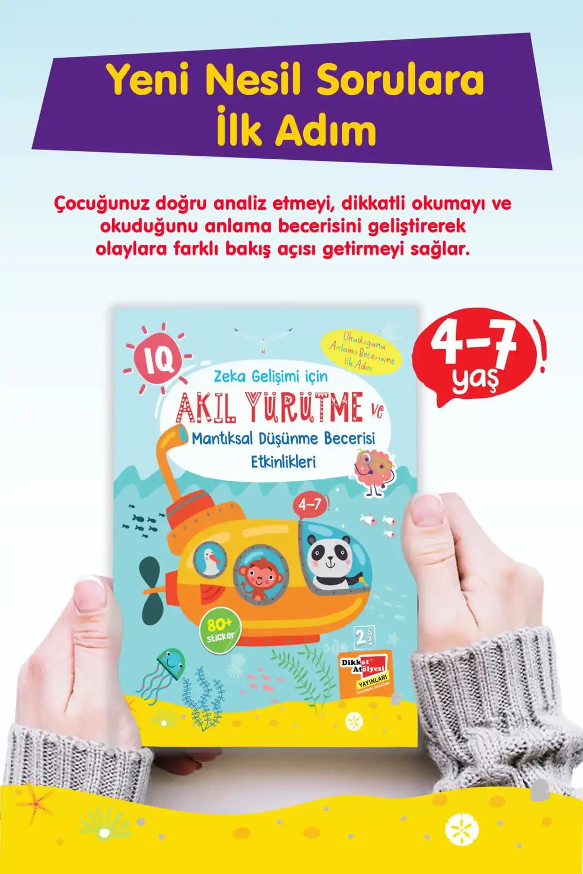 Çocuklar İçin Mantıksal Düşünme ve Yaratıcılığı Geliştiren Etkinlik Kitapları Karşılaştırması