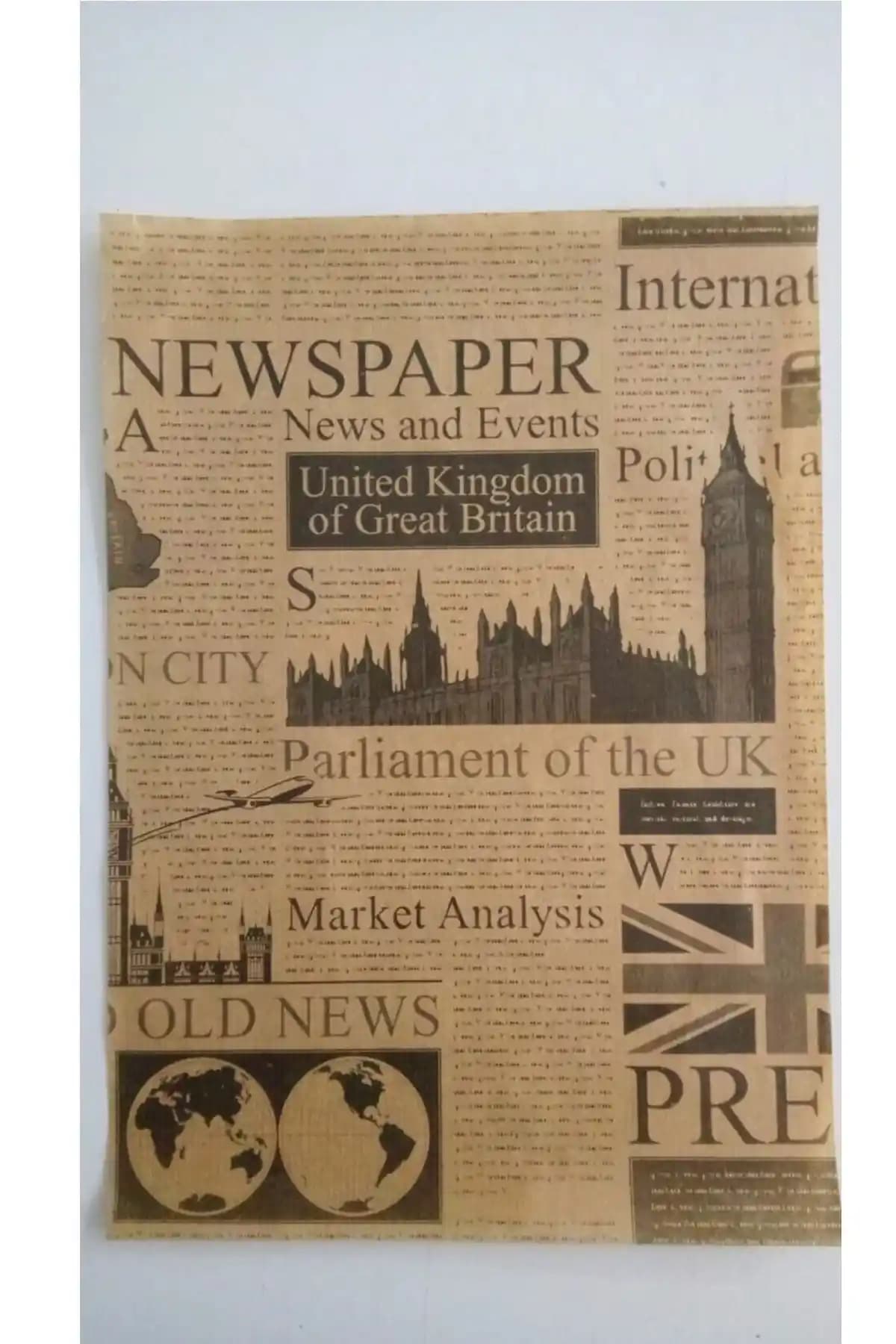 Gazete Görünümlü Yağlı Kağıtlar: Trend ve Kullanım İpuçları ile Şık Sunumlar