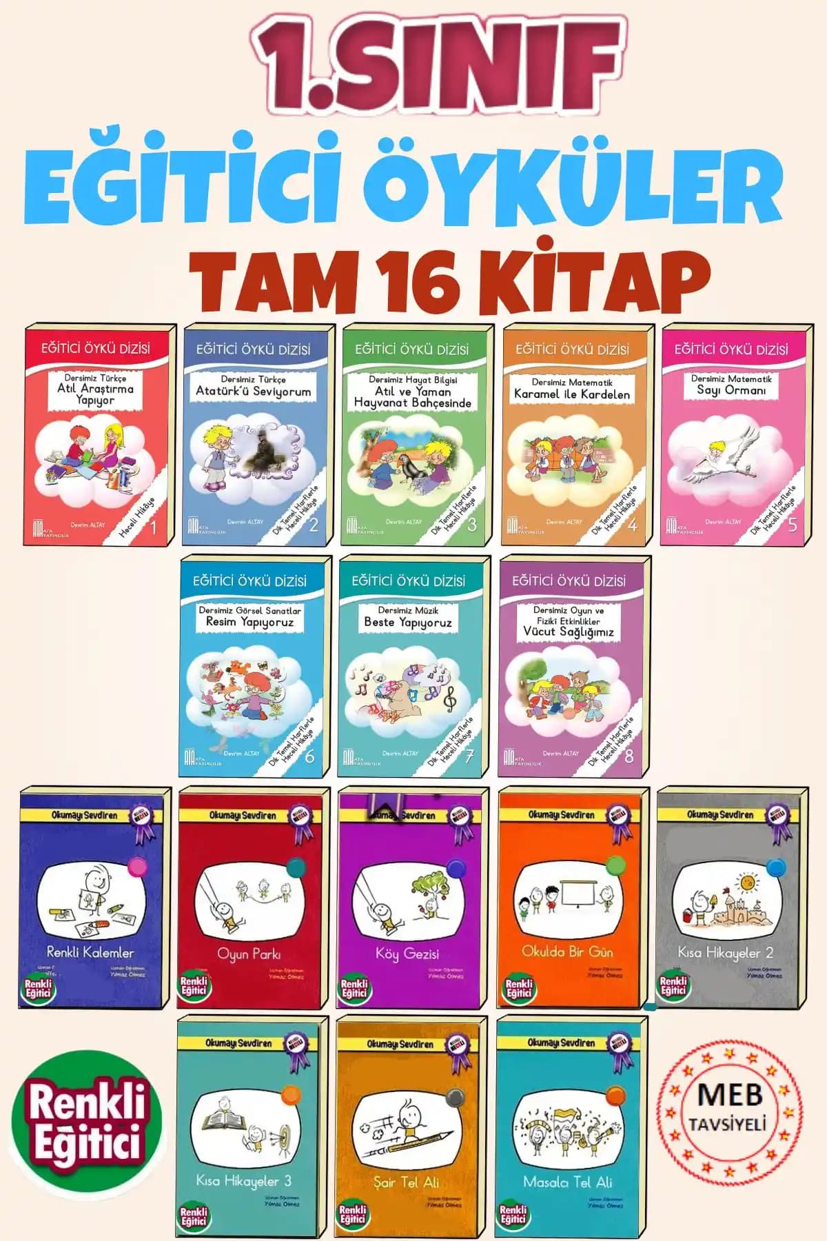 İki farklı 1. sınıf eğitim kitap setinin detaylı karşılaştırması ve seçim rehberi