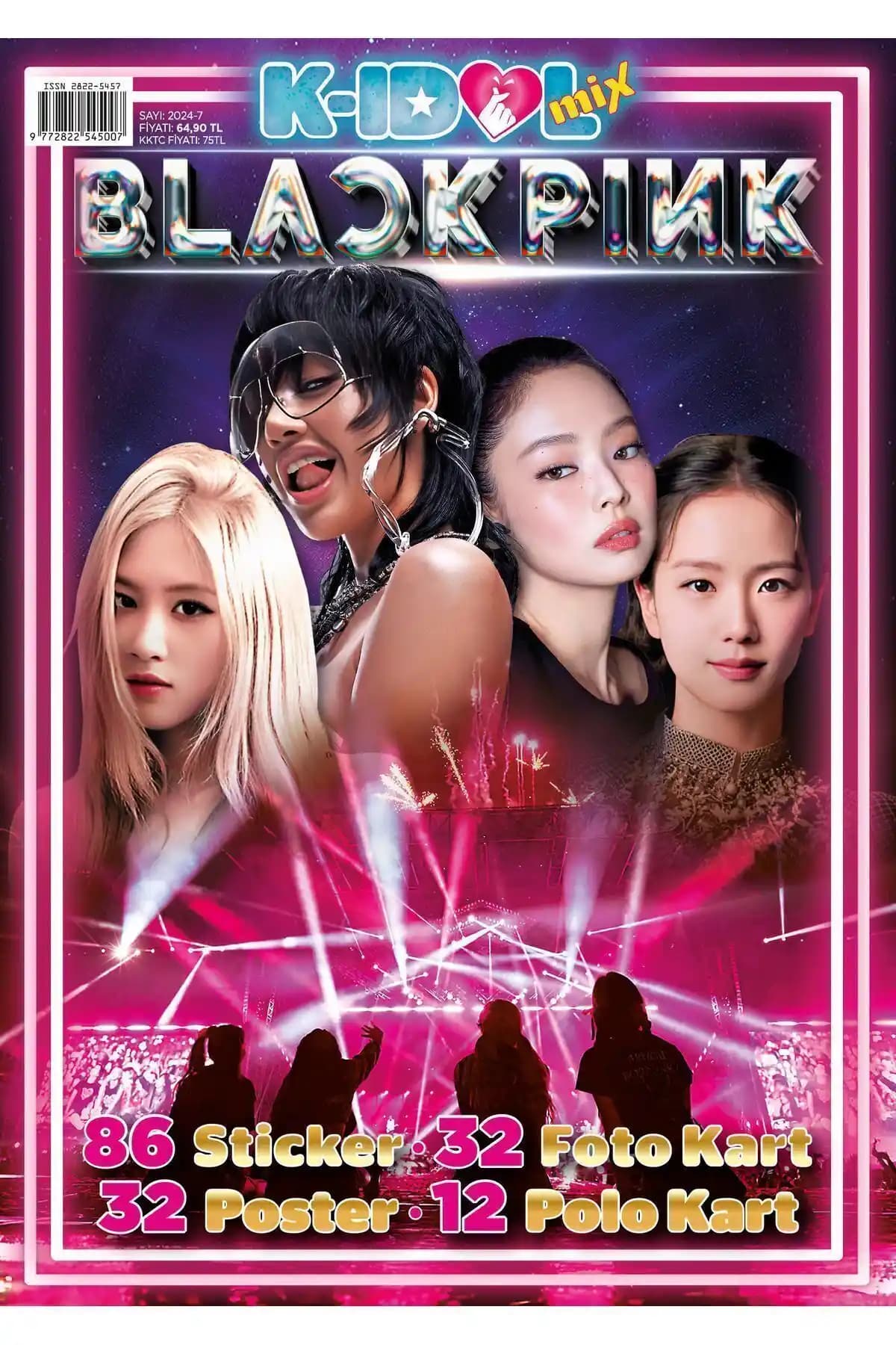 KİDOL KIDOL MIX ve KSTAR Blackpink Lisa Rockstar Dergisi Karşılaştırması 2024