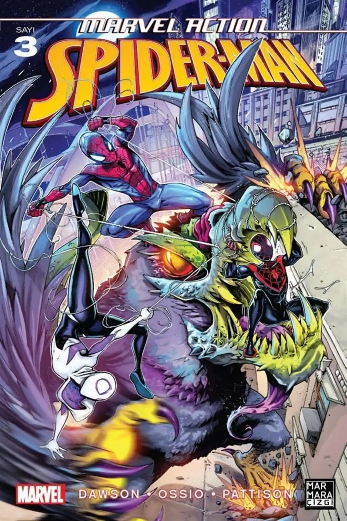 Marvel Action Spiderman ve Avenging Spiderman Çizgi Romanları Karşılaştırması