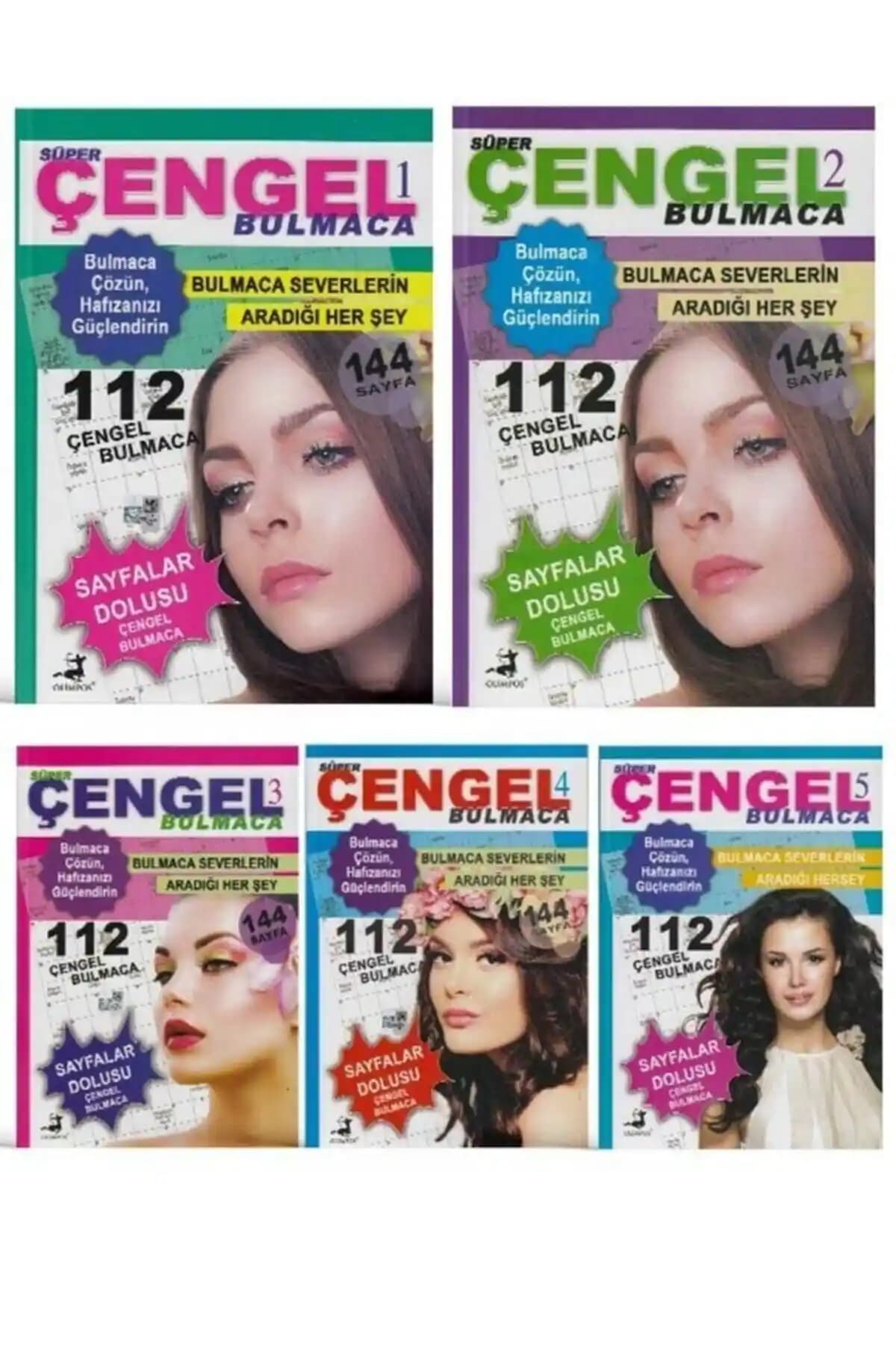 Olimpos Yayınları Süper Çengel Bulmaca Setleri Karşılaştırması 5 ve 6 Kitaplık Seçenekler