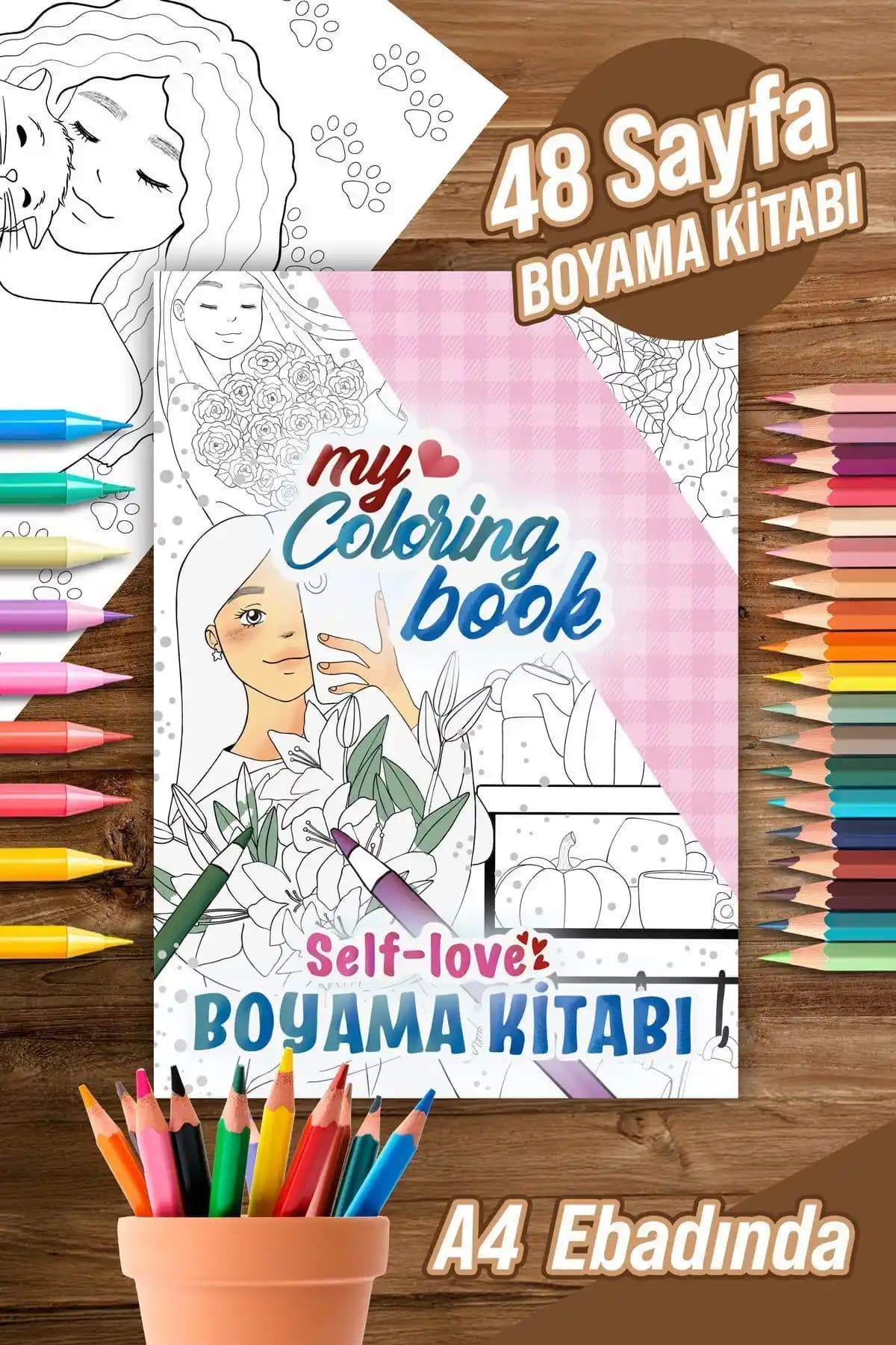Yetişkinler İçin Boyama Kitapları Karşılaştırması: Mandala ve Self Love Kitabı