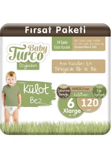 Baby Turco ve Pure Baby Organik Bambu Özlü Külot Bez Karşılaştırması 6 Numara Bebek Bezleri