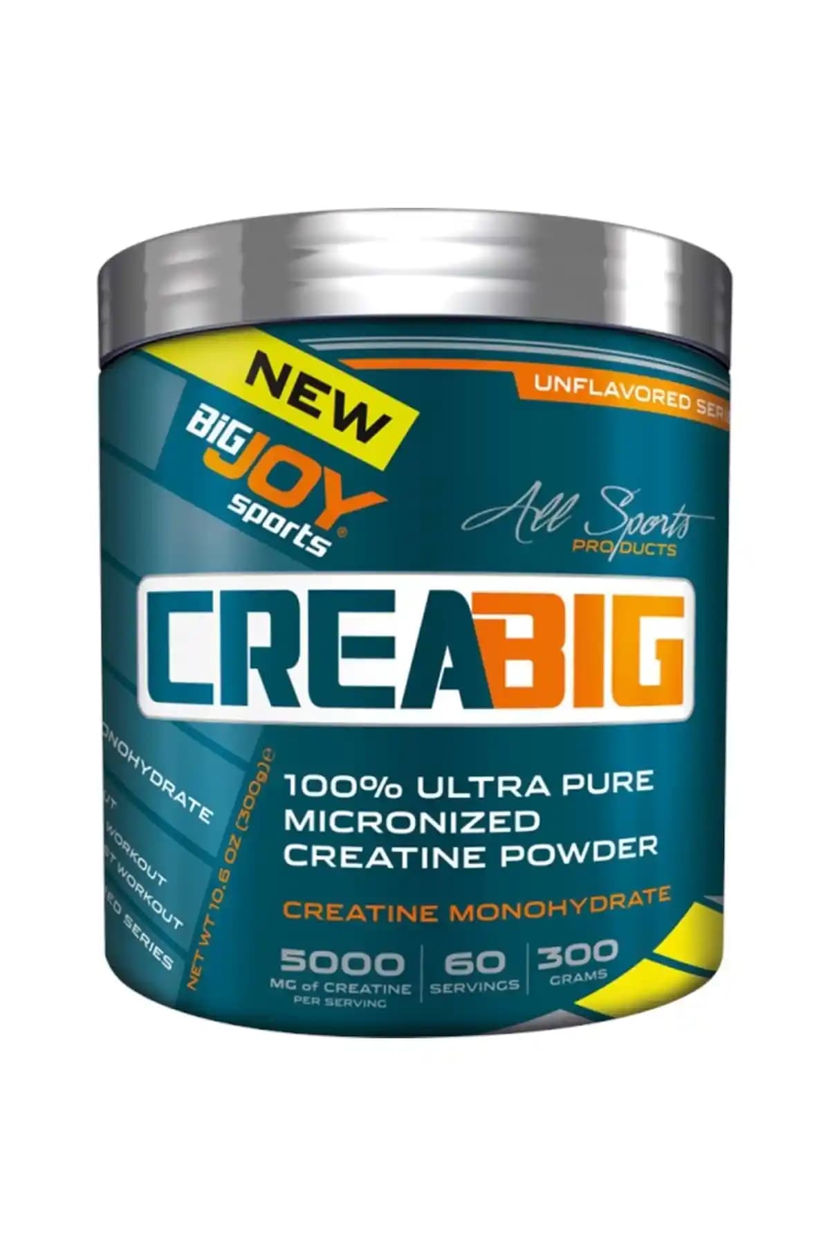 Bigjoy Creatine 300g Sporcular ve Fitness Tutkunları İçin Güç ve Performans Artırıcı Takviye