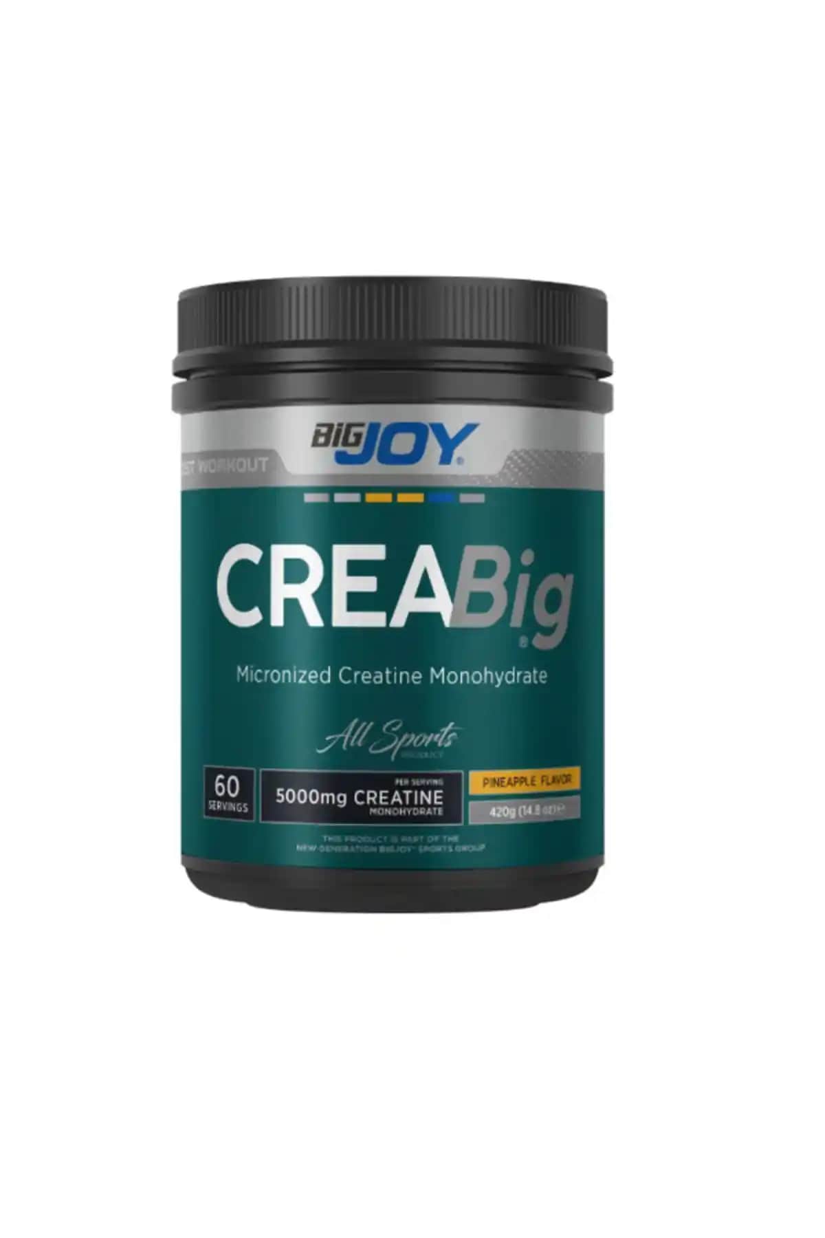 Bigjoy Sports CreaBIG Kreatin Monohidrat Aromalı 420G Spor Performansını Artırır