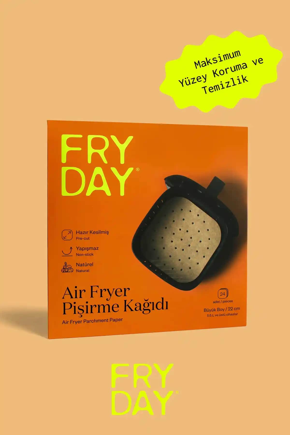 Fryday Air Fryer Pişirme Kağıdı: Sağlıklı ve Çevre Dostu Pişirme Yardımcısı