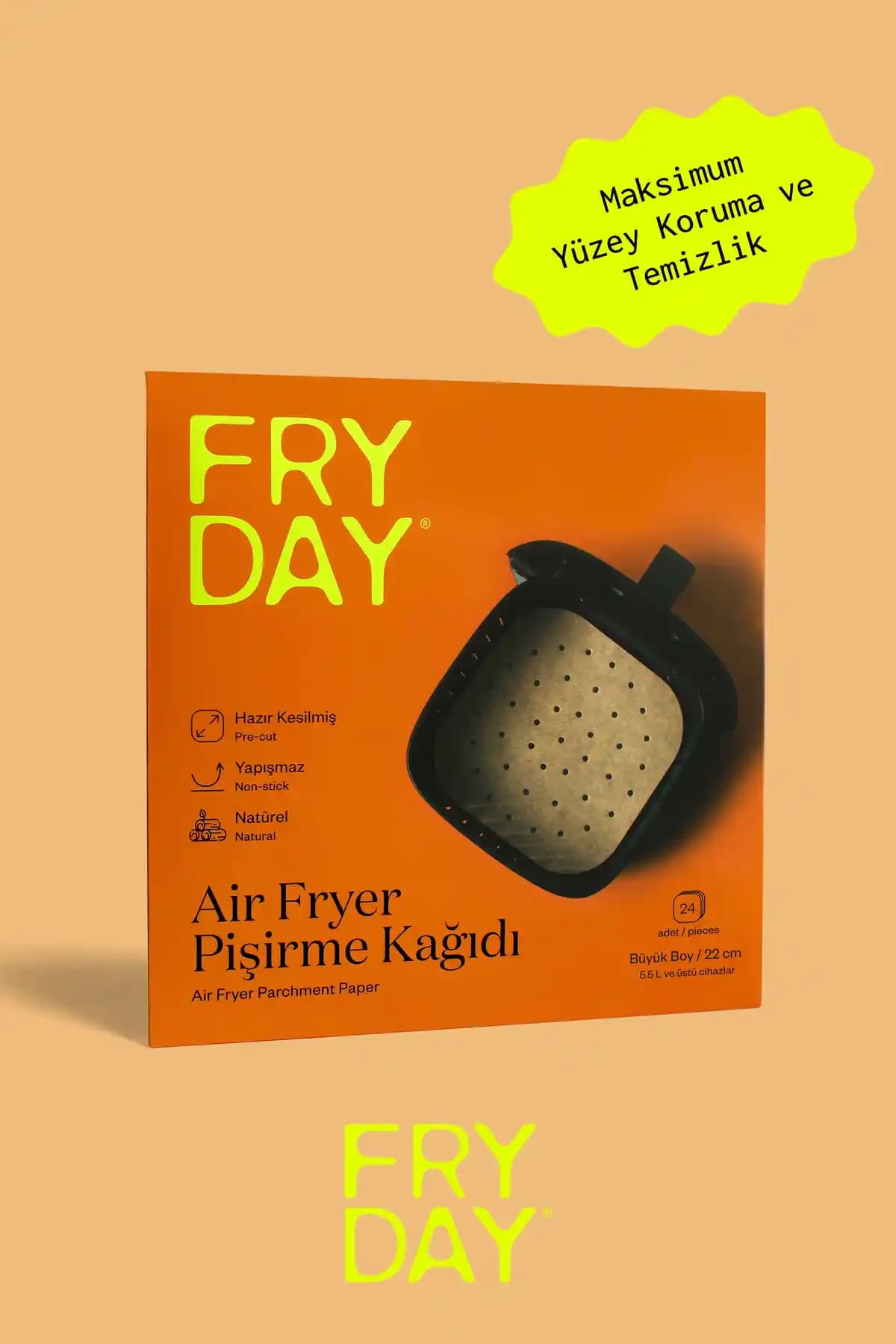 Fryday Air Fryer Pişirme Kağıdı: Sağlıklı ve Çevre Dostu Pişirme Yardımcısı