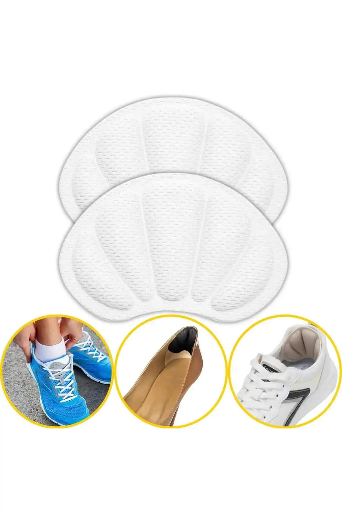Genel Markalar Ayakkabı Vurma Önleyici Beyaz Bez Ped ile Ayak Sağlığınızı Koruyun