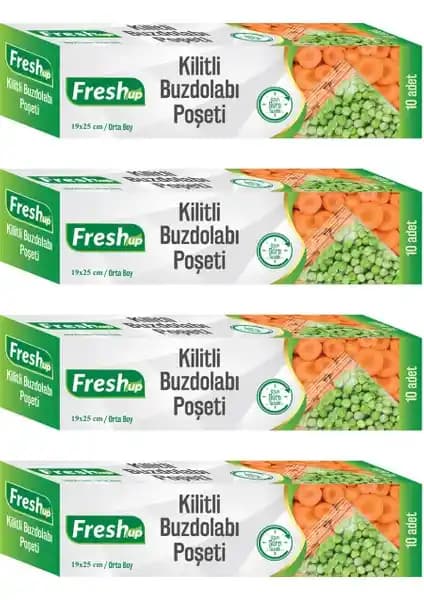 Gıda Saklama İçin Fresh Up ve Poppy Kilitli Torba Karşılaştırması