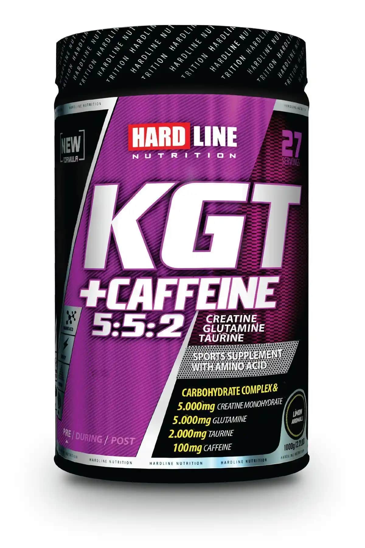 Hardline Kgt Caffeın 5:5:2 Kreatin Monohidrat Sporcu Takviyesi 1000g Türkiye Menşei