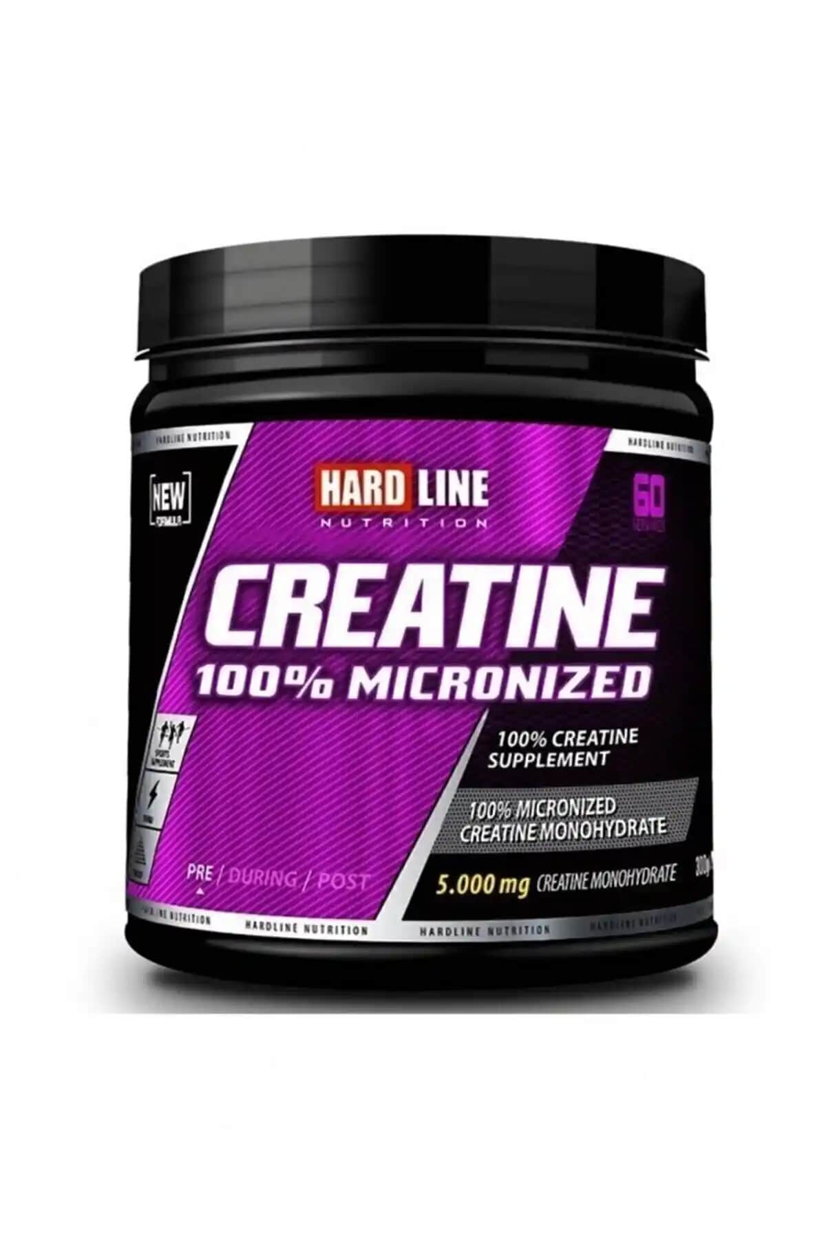 Hardline Kreatine %100 Mikronize Spor Performansını Artıran Güçlü Takviye Ürünü