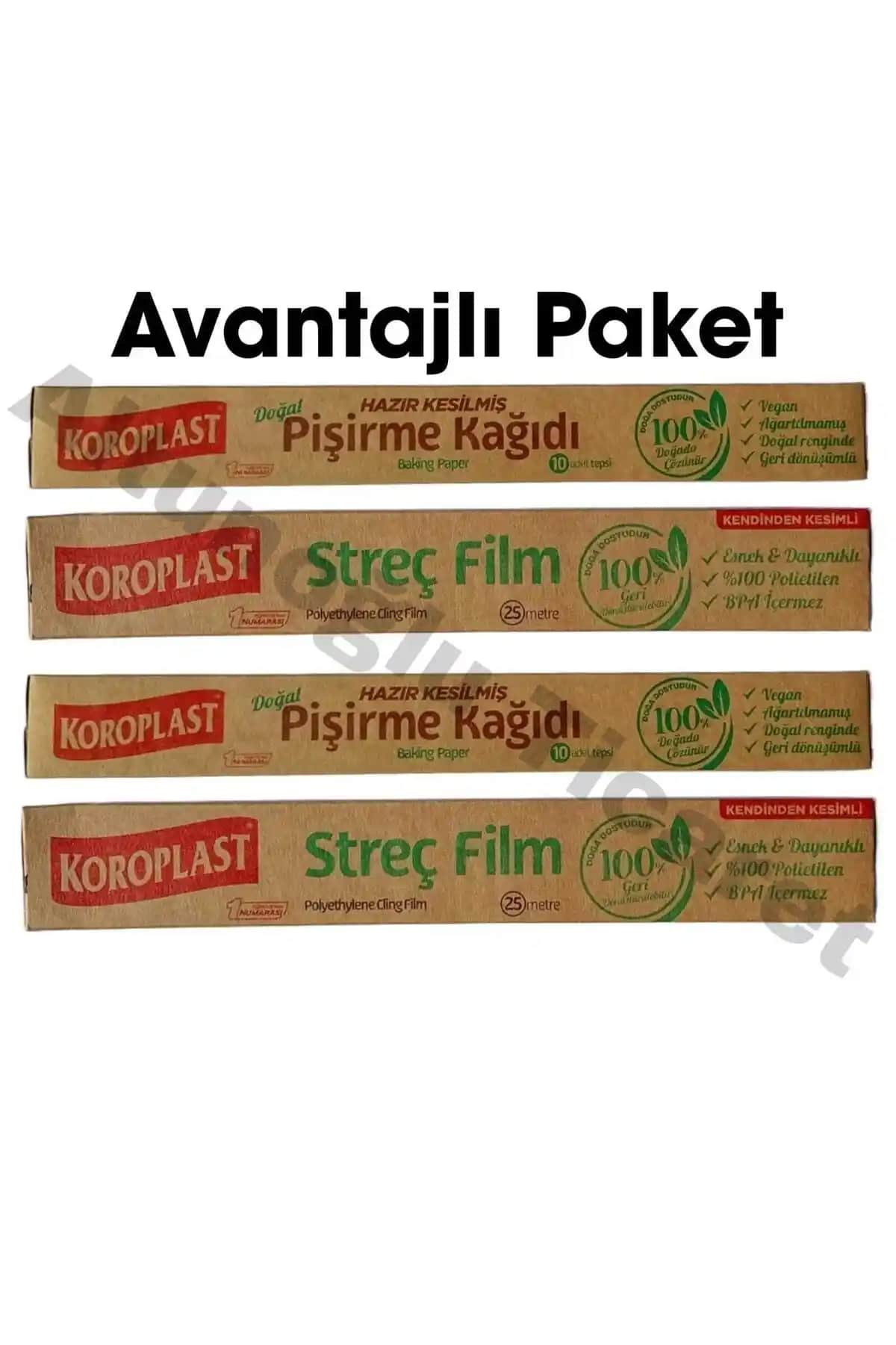 Koroplast Doğal Pişirme Kağıdı ve Streç Film: Mutfakta Güvenilir ve Çok Yönlü Çözüm