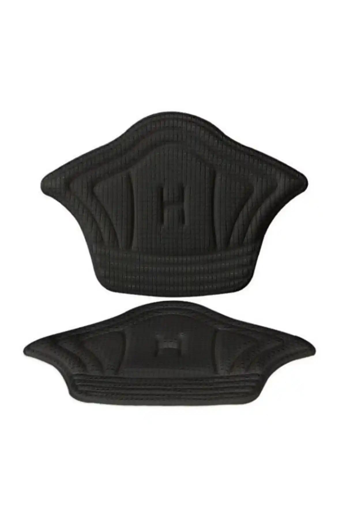 Malinka Siyah Ortopedik Topuk Pedleri Spor ve Topuklu Ayakkabılar İçin Uygun