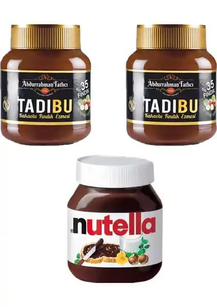Nutella ve Abdurrahman Tatlıcı Tadıbu Fındık Ezmesi Karşılaştırması ve Özellikleri