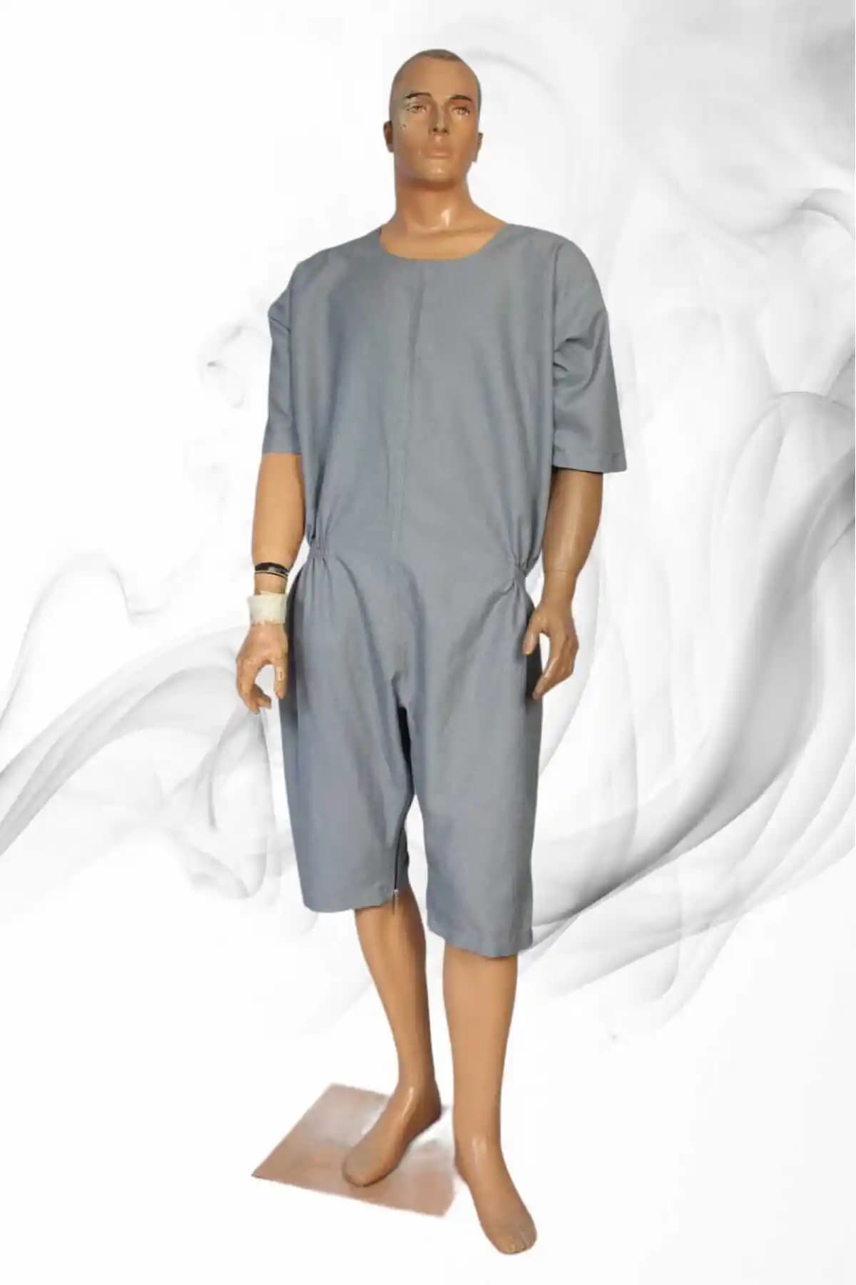 Ozclife Large Beden Demans Tulumu Hasta Bakımında Konfor ve Güvenlik Sağlayan Sağlık Kıyafeti