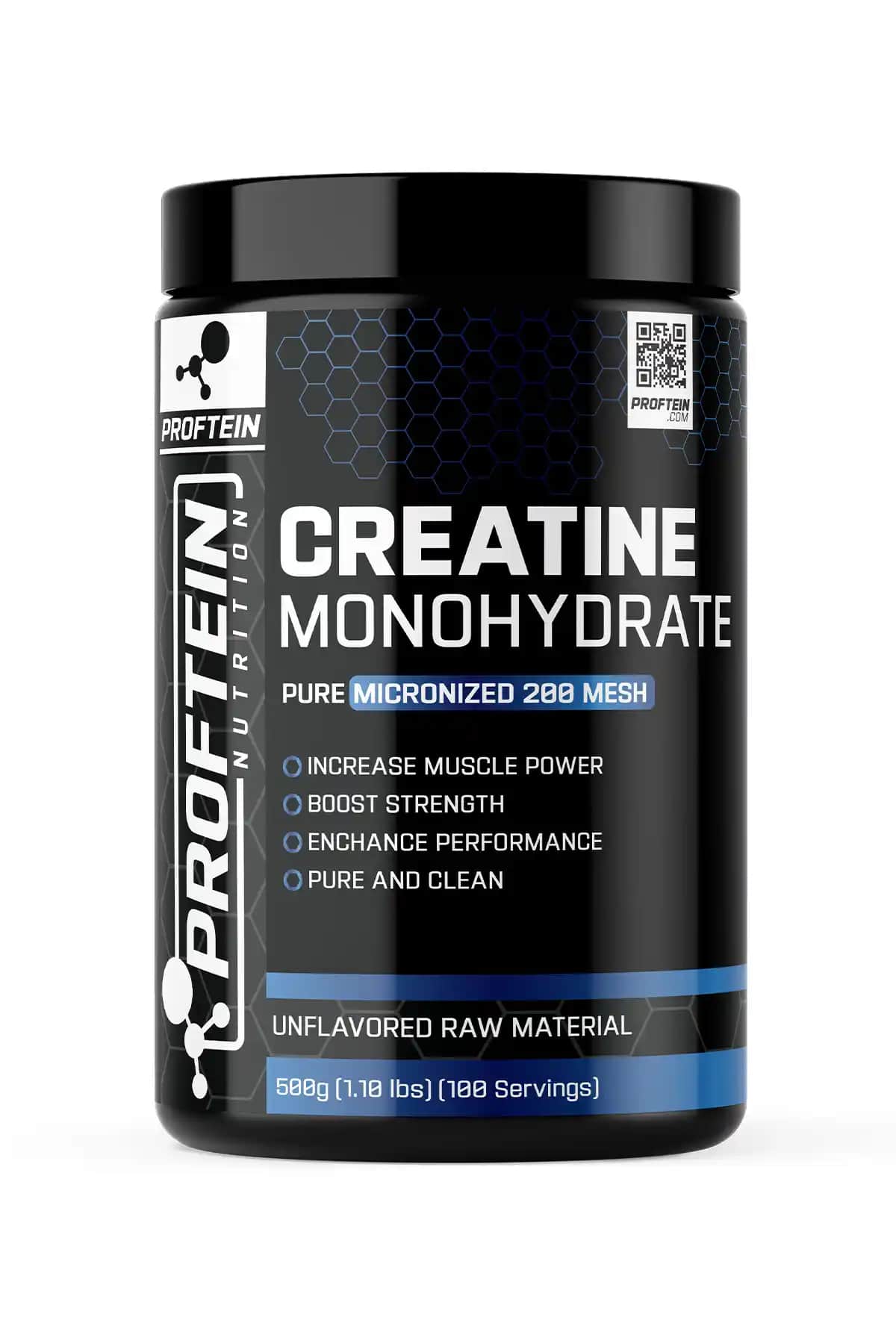 Proftein Nutrition Kreatin 500g: Kas Gelişimi ve Performans Artırıcı Güçlü Takviye