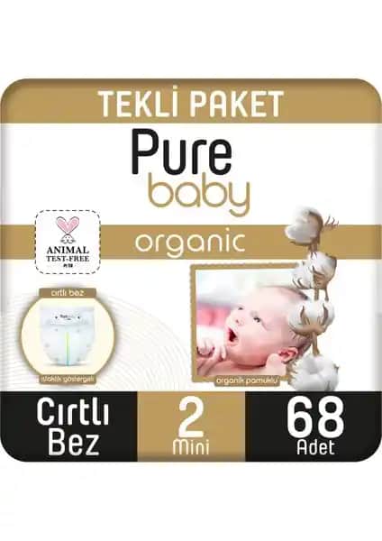 Pure Baby Organik Pamuklu Cırtlı Bez ve Sleepy Sensitive Bebek Bezi Karşılaştırması
