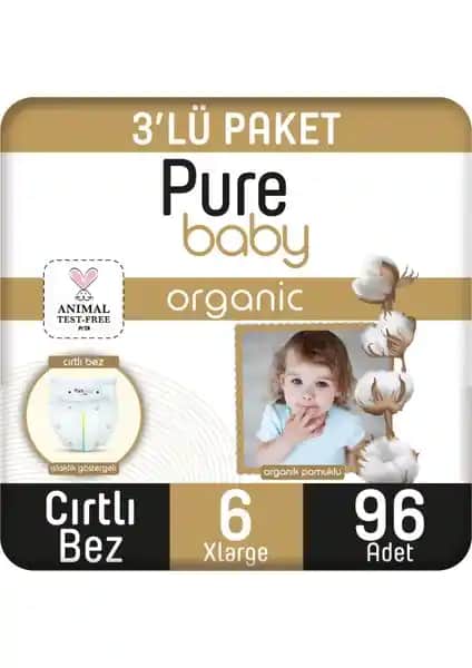 Pure Baby Organik Pamuklu Cırtlı Bezler Karşılaştırması: 3'lü ve 4'lü Paketlerin Özellikleri ve Kullanıcı Yorumları