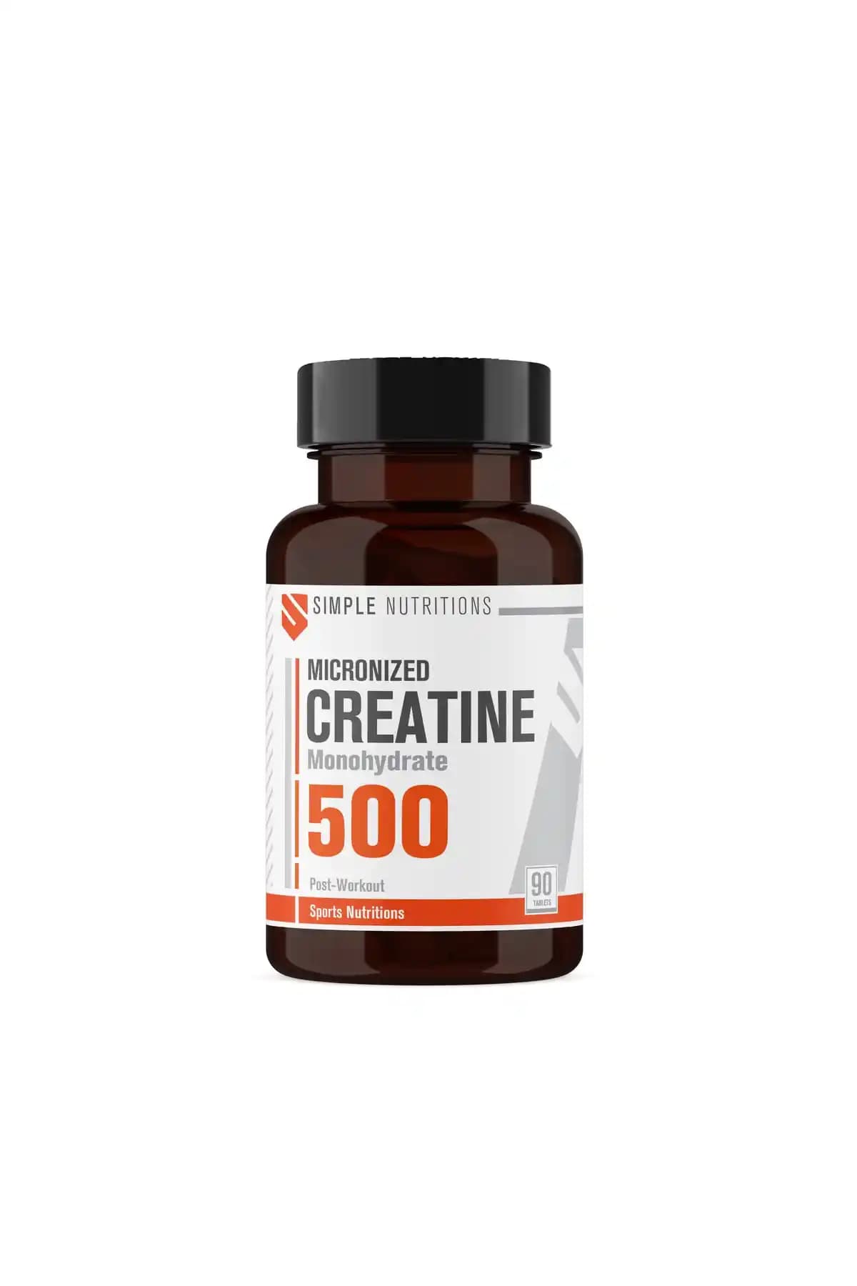 Simple Nutritions Creatine 500 Kreatin Monohidrat Takviyesi Performans ve Kas Gelişimini Destekler