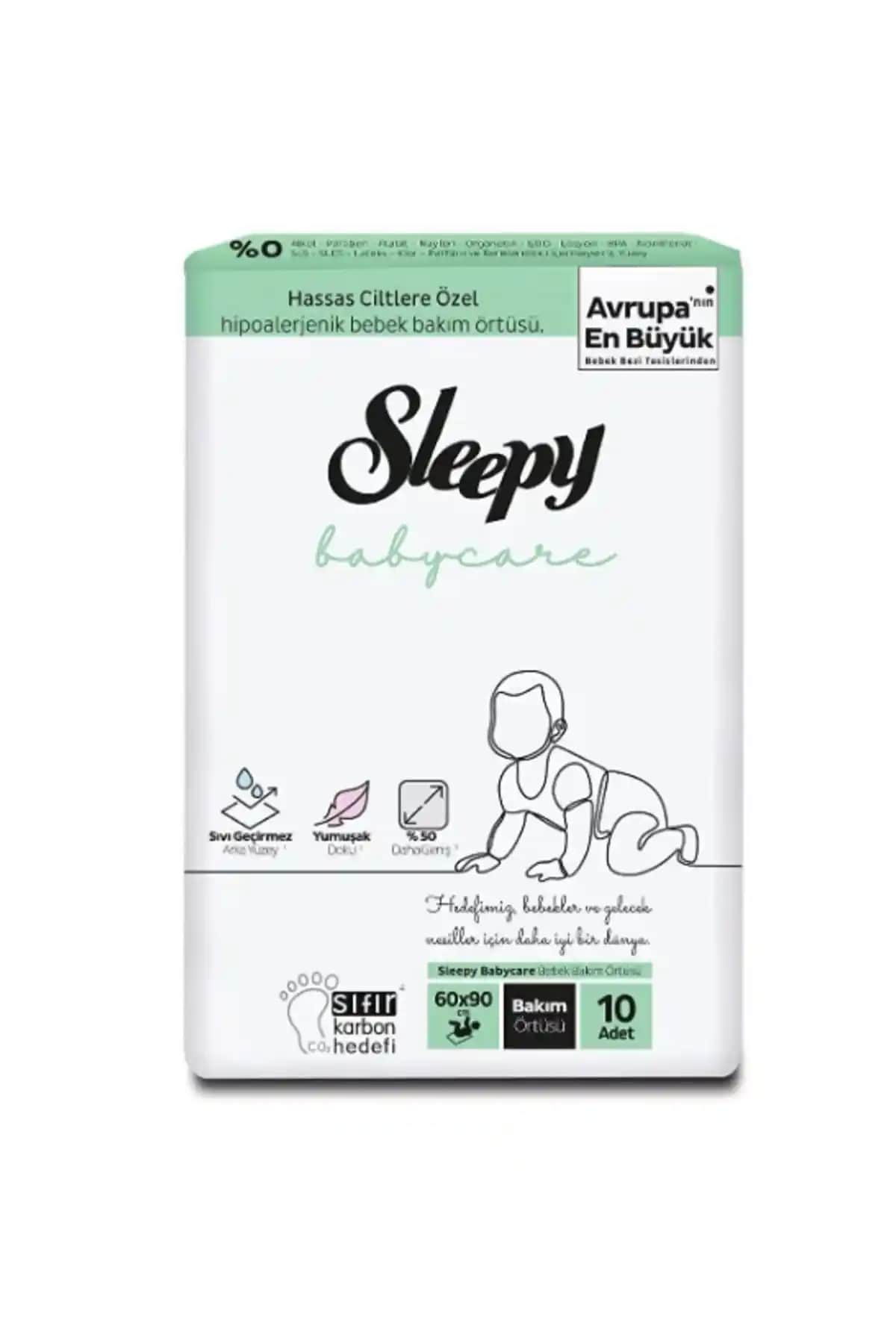 Sleepy Bebek Bakım Örtüsü: Hijyenik ve Konforlu Bebek Bakım Ürünü