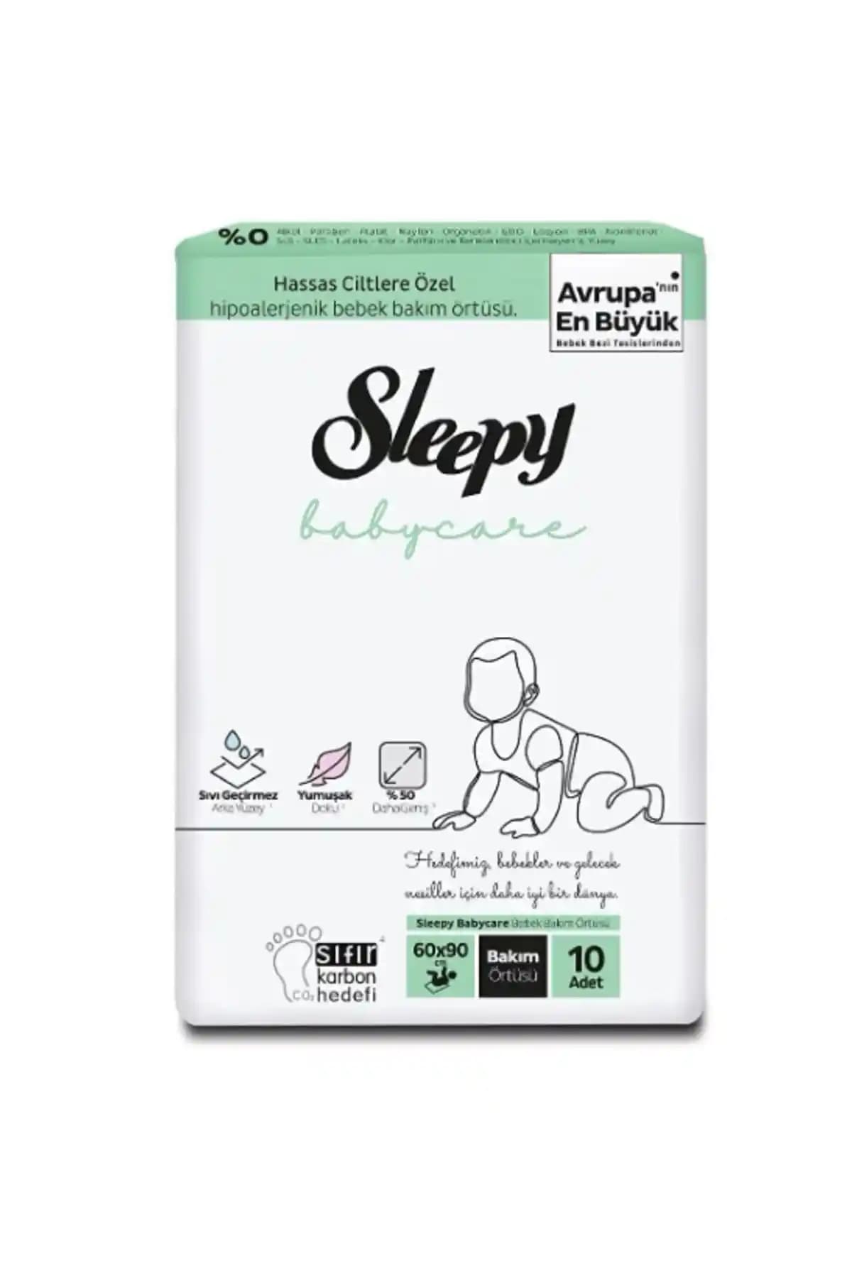 Sleepy Bebek Bakım Örtüsü: Hijyenik ve Konforlu Bebek Bakım Ürünü