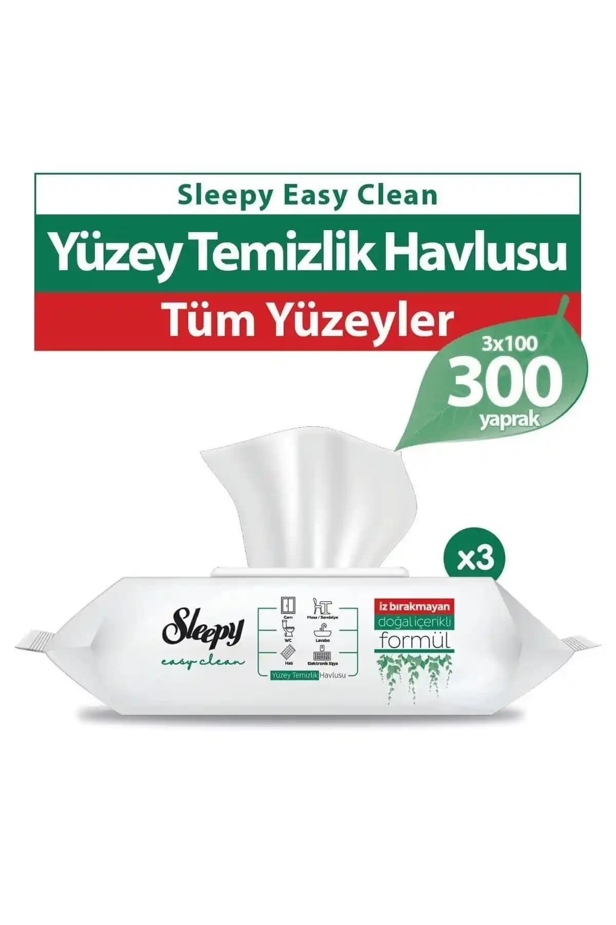 Sleepy Easy Clean Yüzey Temizlik Havlusu: Geniş Boyut ve Yüksek Performanslı Temizlik Çözümü
