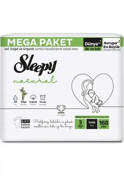 Sleepy Natural Cırtlı ve Ultra Paket Bebek Bezleri Karşılaştırması