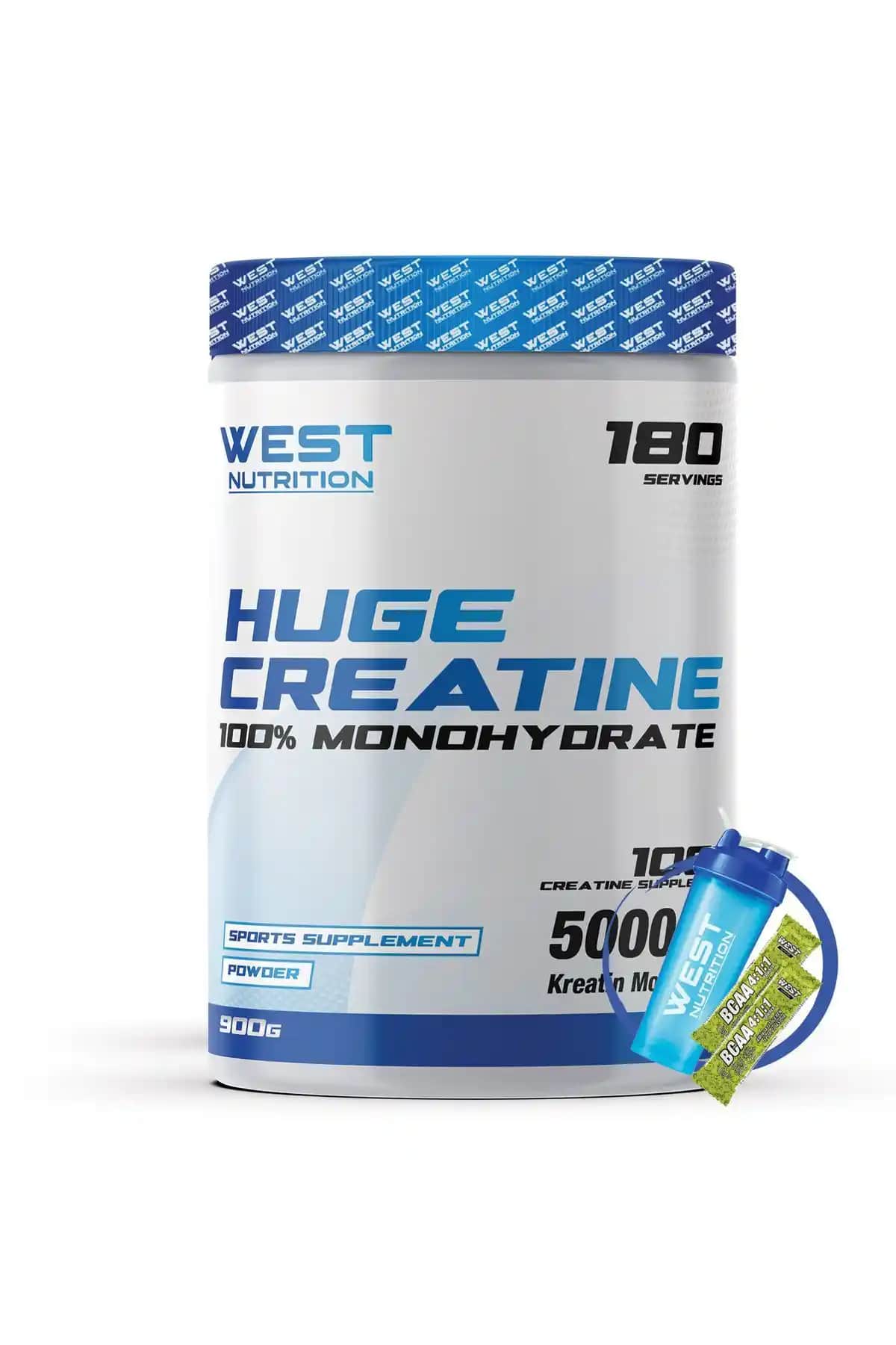 West Nutrition Huge Creatine Monohydrate Sporcular İçin Güç ve Performans Artırıcı Takviye