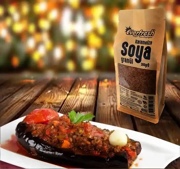 Karamelize Soya Granül: Sağlıklı ve Pratik Bir Bitkisel Protein Kaynağı