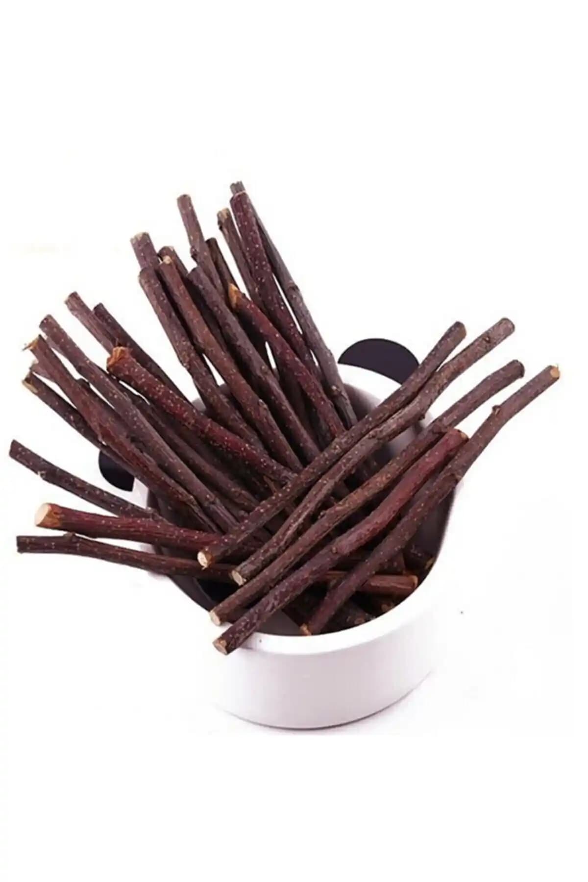 Ahşap Pusula Kemirgenler İçin Elma Dalı Kemirme Dalı Paketi – 150 Adet Diş Sağlığı Oyuncak