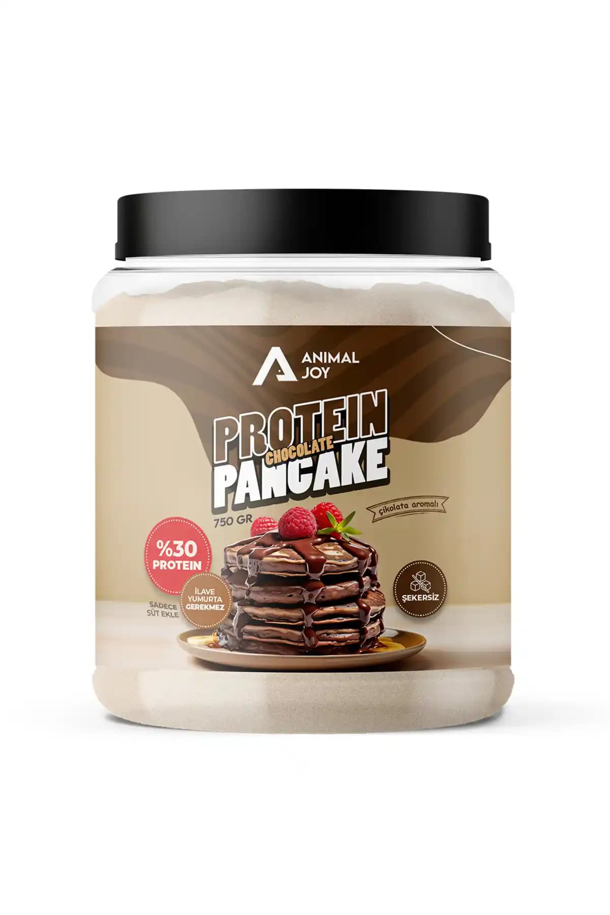 Animal Joy Protein Pankek Mix Çikolatalı: Yüksek Proteinli ve Tam Buğdaylı Sağlıklı Kahvaltılık