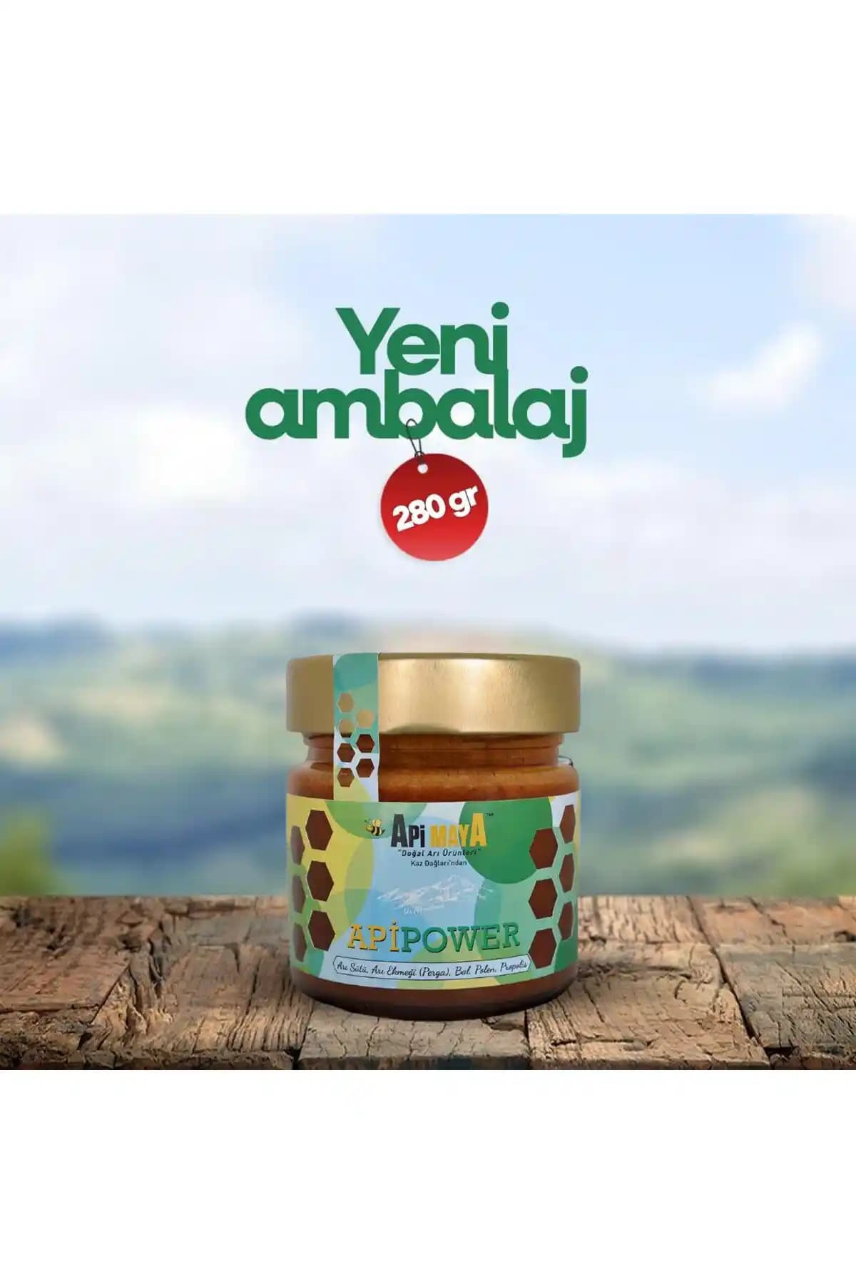 Apimaya Apipower: Türkiye Menşeli Doğal Arı Ürünleri Karışımı ile Sağlıklı Yaşam Desteği