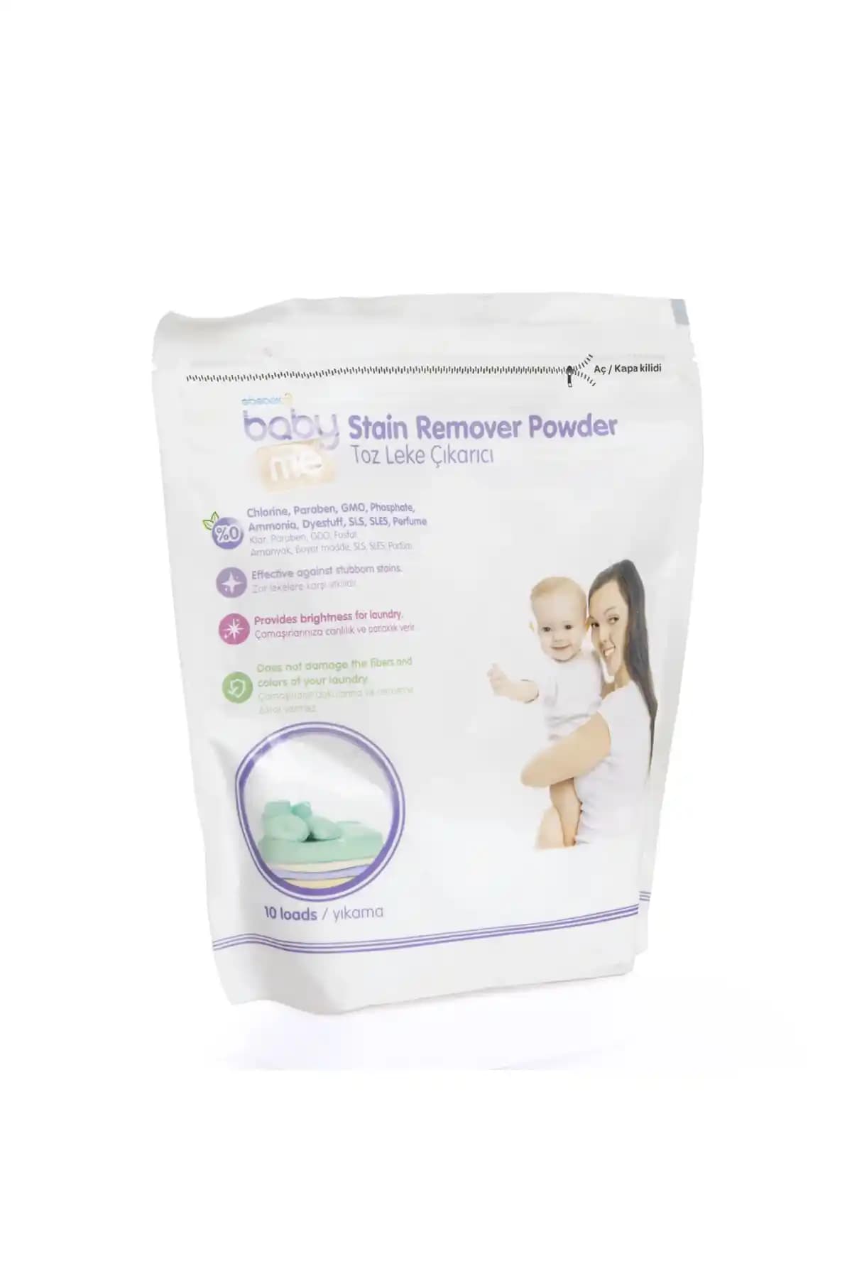 Baby Me Toz Leke Çıkartıcı 750gr: Bebek Çamaşırları İçin Etkili ve Hassas Temizlik