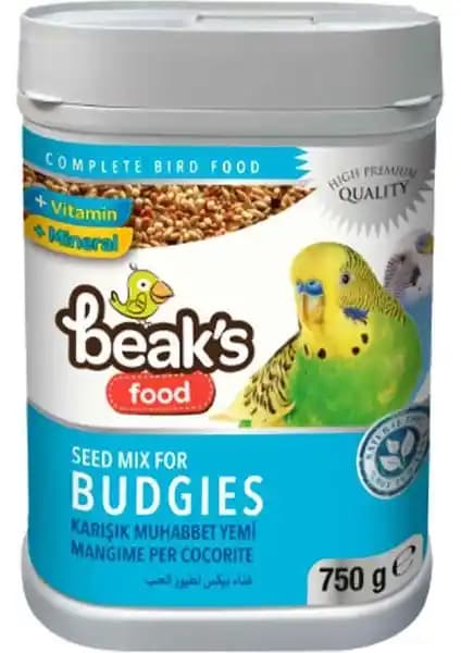 Beak's Karışık Muhabbet Kuş Yemi 750 Gr: Dengeli ve Sağlıklı Kuş Beslenme Çözümü