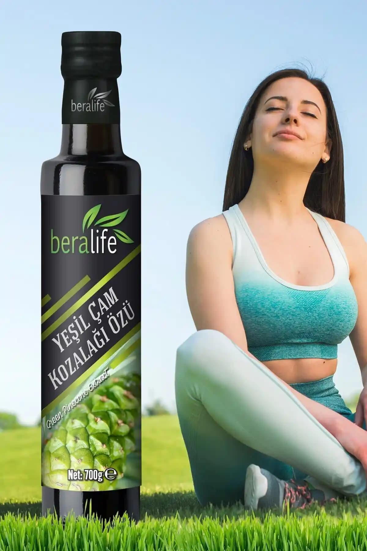 Beralife Yeşil Çam Kozalak Özü: Katkısız Doğal Lezzet ve Sağlık Destekçisi