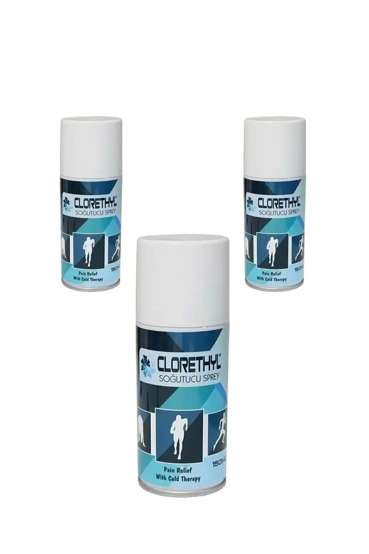 Clorethyl Soğutucu Sprey 150ml 3 Adet: Lazer Epilasyonda Ağrı ve Hassasiyeti Azaltan Etkili Çözüm